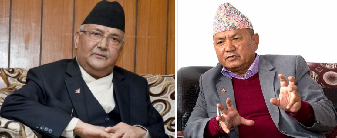 प्रधानमन्त्री ओली र गण्डकी प्रदेशका मुख्यमन्त्री गुरुङ छलफलमा