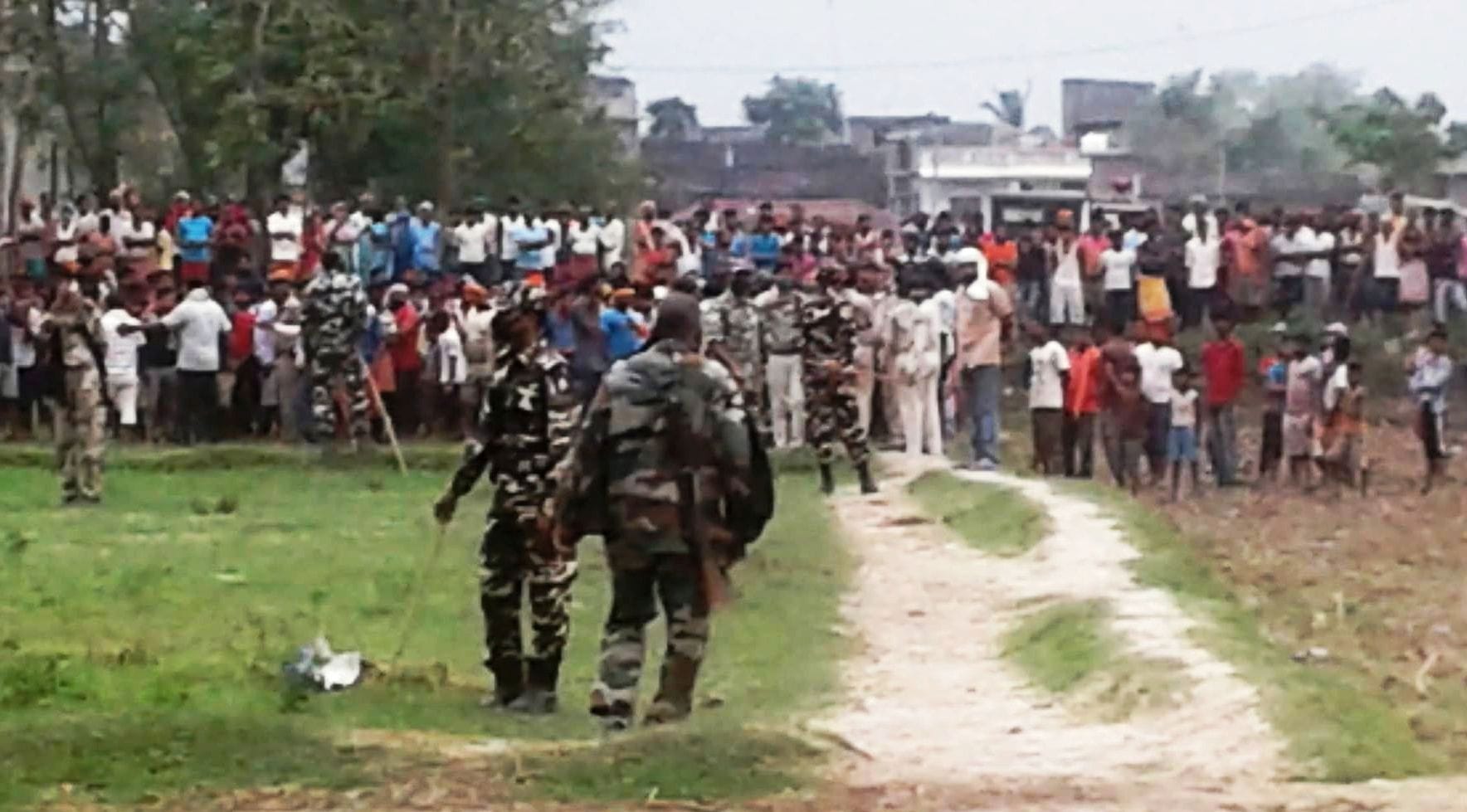 भारतीयहरु नेपाल छिर्न गर्न खोजेपछि बारामा प्रहरीद्वारा हवाई फायर