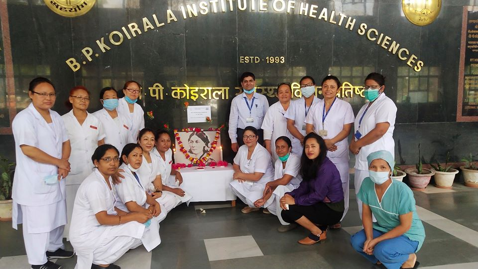 वीपी प्रतिष्ठानमा मनाईयो अन्तर्राष्ट्रिय नर्सिङ दिवस