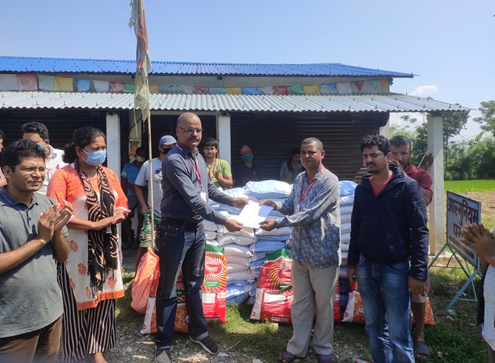 ५ सय परिवारका लागि प्राईम बैंकले वाड्यो राहत 