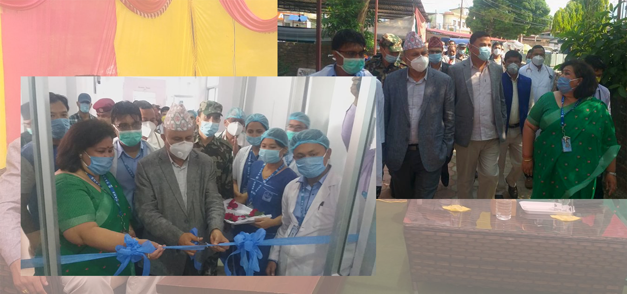 बल्लबल्ल राप्ती स्वास्थ्य विज्ञान प्रतिष्ठान छिरे प्रदेशका मुख्यमन्त्री शंकर पोखरेल