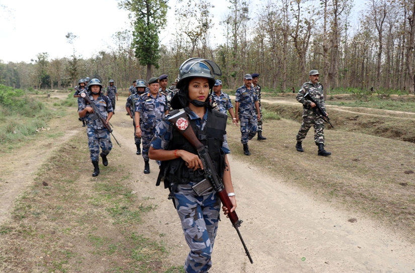 सशस्त्र प्रहरी भारतसँगको सीमा नाकामा सुरक्षा पोष्ट बढाउँदै