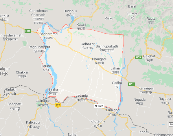 सिरहा नाका बन्द