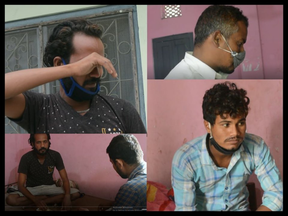 काठमाडौंबाट हिँडेर मोरङ पुगे भारतीय मजदुर, भन्छन्ः हामी हाम्रो देश फर्कन चाहन्छौं