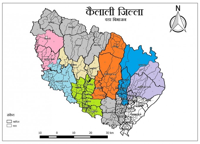 बर्दियामा कोरोना पुष्टि भएकी बालिका बसेको कैलालीको मजगाउँ ‘सिल’