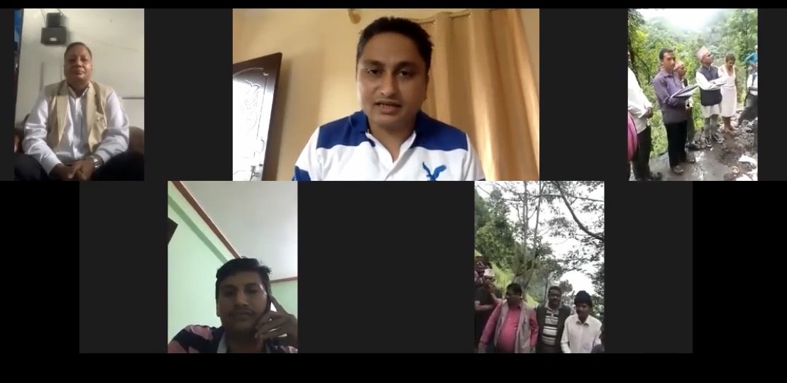 सांसद पौडेलले गरे बृहत गलकोट खानेपानी योजनाको शिलान्यास