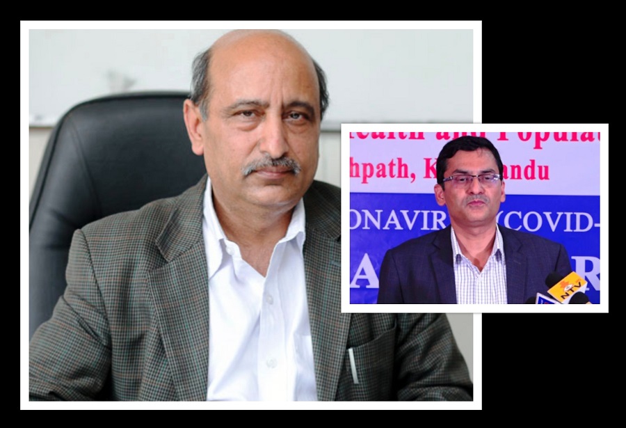 स्वास्थ्य मन्त्रालयको प्रवक्तामा डा. गौतम इन, देवकोटा आउट