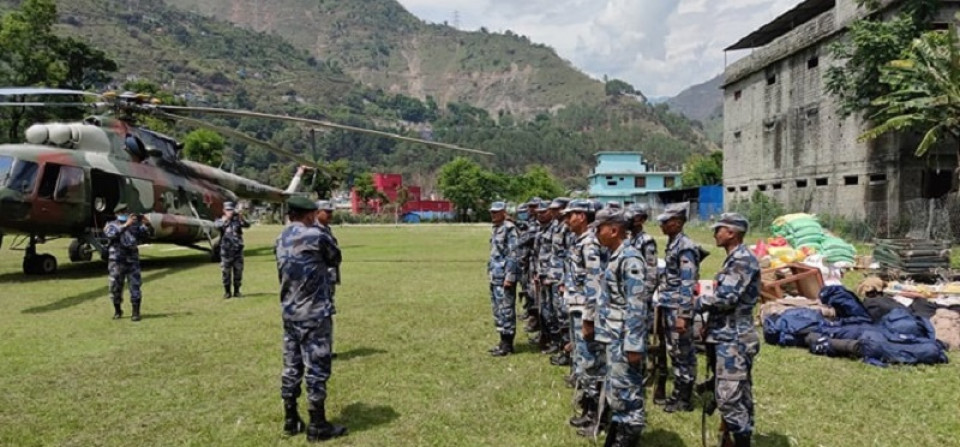 छाङ्गरुको बिओपीले थाल्यो नेपाल-चीन १ नम्बर पिलरसम्मको गस्ती