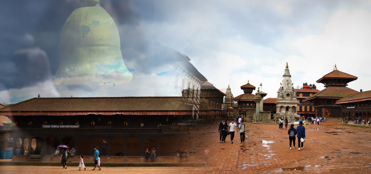 कोभिड–१९ ले सुतेको भक्तपुर दरबार स्क्वायर उठ्न खोज्दै (फोटो फिचर)