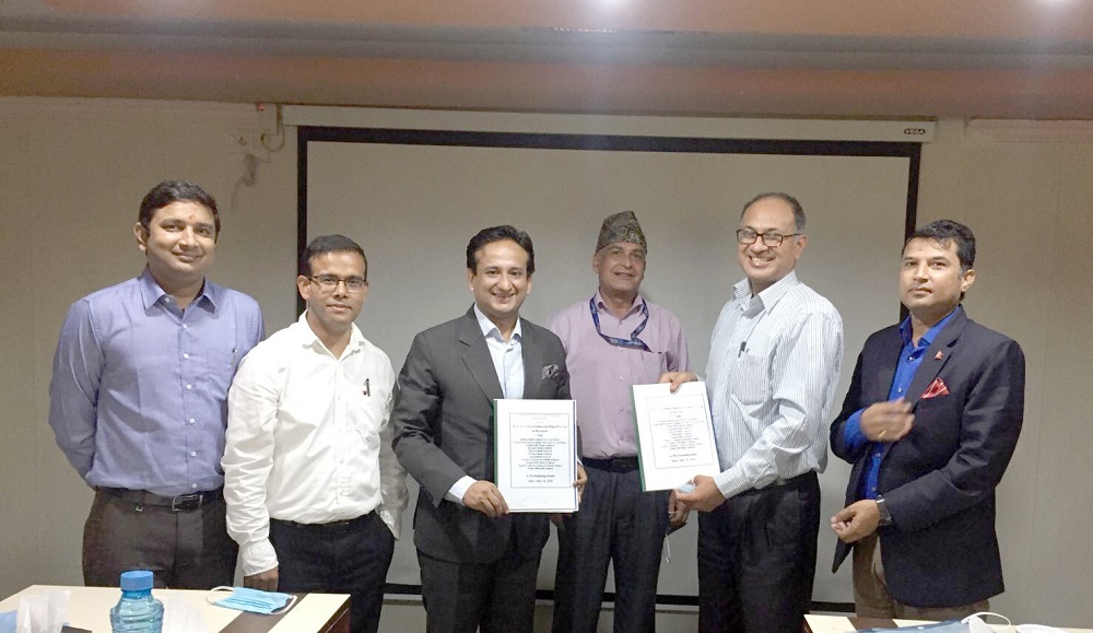 सानिमा बैंककाे अगुवाईमा विभिन्न बैंकहरुद्वारा सि.जि. सिमेन्टमा लगानी