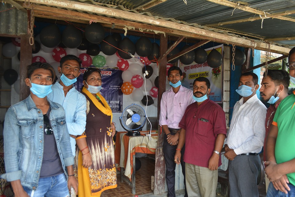 लक्ष्मिनिया युवा क्लबको कार्यालय उद्घाटन