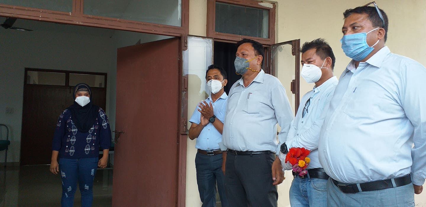 रत्ननगरकी कोरोना संक्रमित महिला डिस्चार्ज