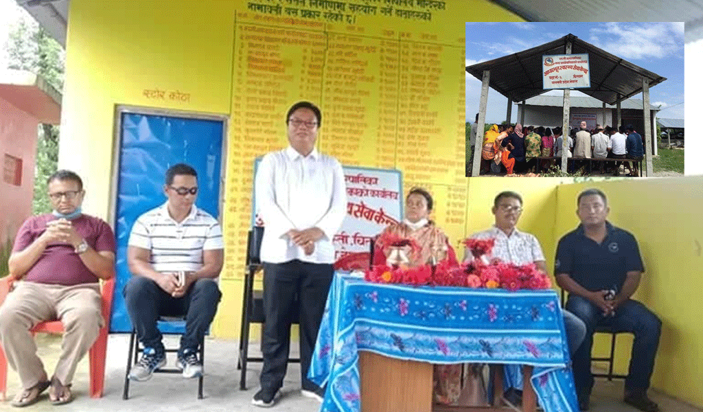 चुनावको बाचा पुरा गर्दै राप्तीका जनप्रतिनिधि,  प्रत्येक वडामा स्वास्थ्य संस्था
