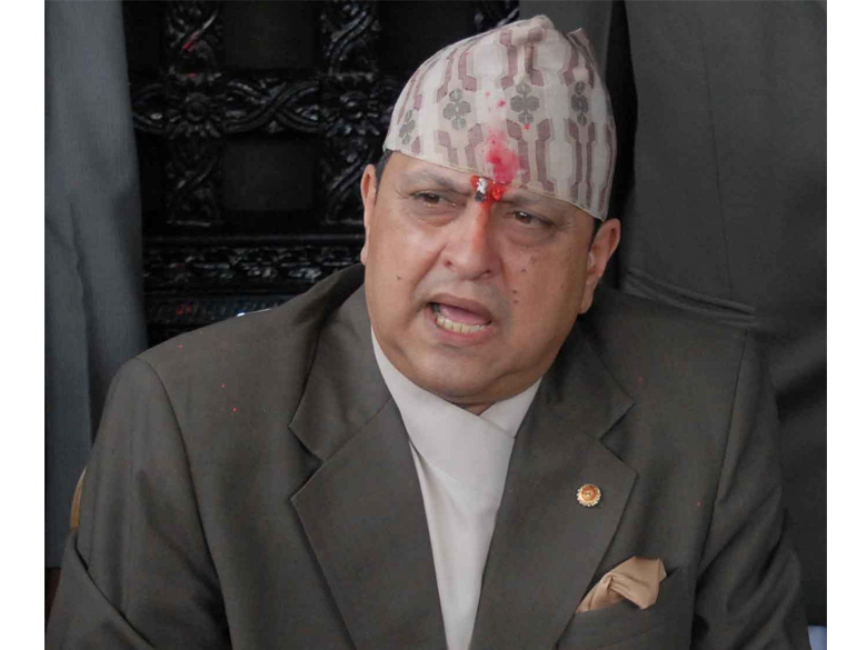 पूर्वराजाकाे अपिल ‘प्रकोप र पीडाबाट जनताले मुक्तिको सास फेर्न पाउन्’