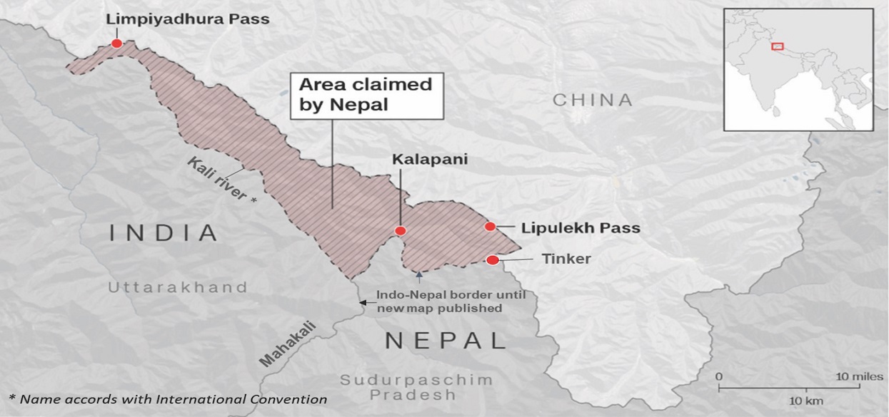 दार्चुला प्रशासनलाई भारतको पत्र- ‘कालापानी-लिम्पियाधुरामा नेपालीलाई प्रवेश नदिनु’