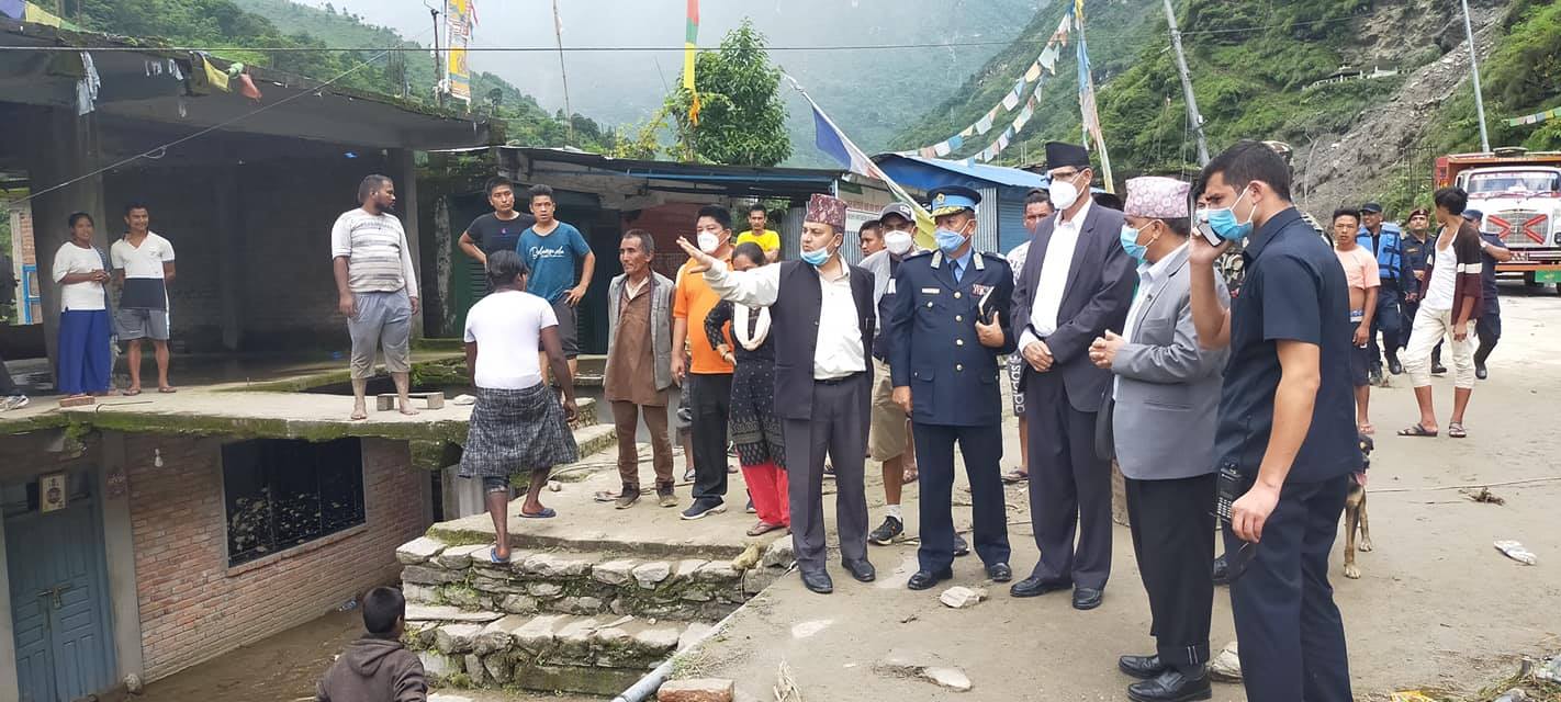 सिन्धुपाल्चोक पुगेर सभामुखले भने– ‘म तपाईंहरुको प्रतिनिधि हुँ, सुख-दुःखमा तपाईंहरूकाे साथमा छु’
