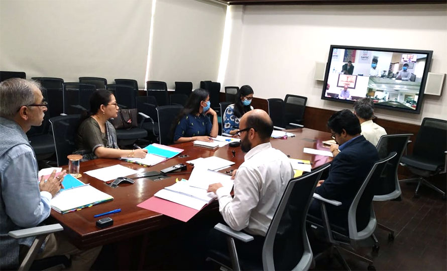 नेपाल-भारत ‘भर्च्यूअल’ बैठक : परियोजनाको प्रगतिबारे समीक्षा