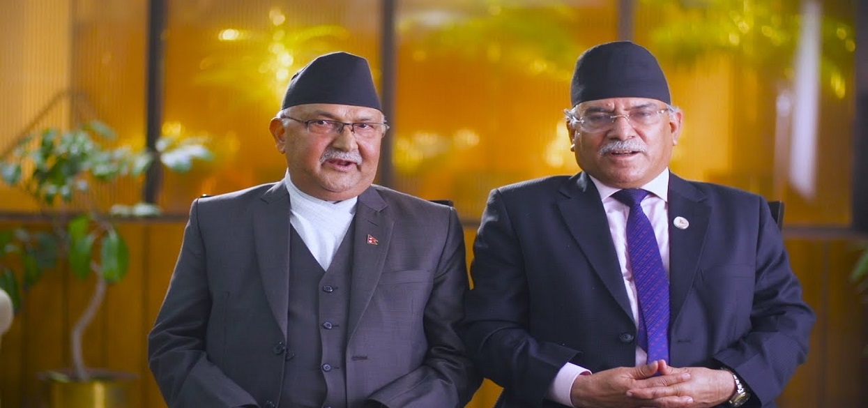ओली भेट्न बालकोट हिँडे प्रचण्ड