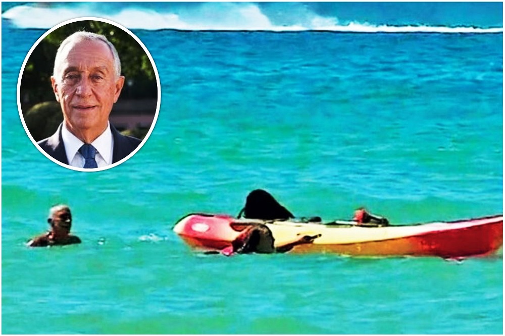 पोर्चुगलका ७१ वर्षीय राष्ट्रपति जसले समुद्रमा हामफालेर दुई महिलालाई बचाए