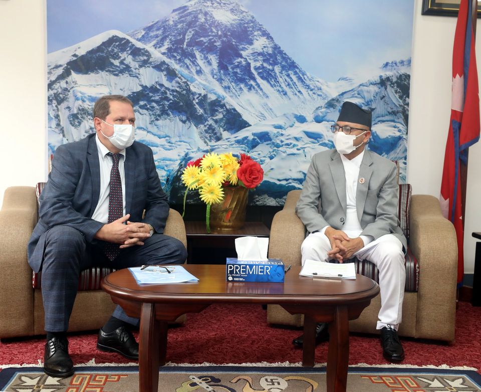 नेपाललाई कोरोनाविरूद्धको भ्याक्सिन छिट्टै उपलब्ध गराउने : रूसी राजदूत