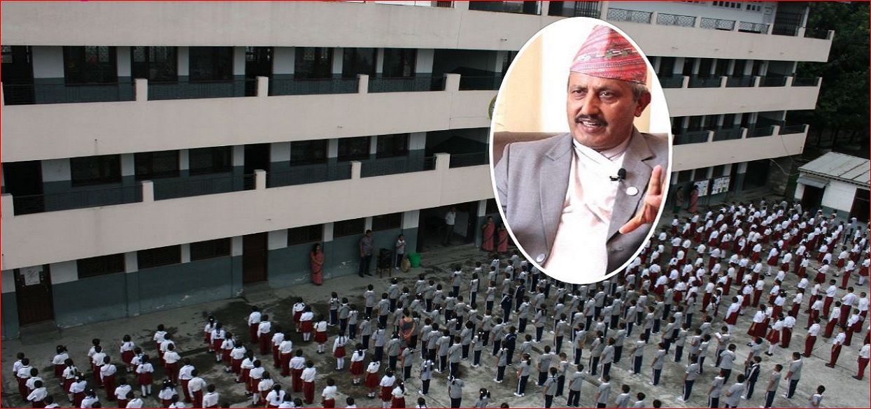 शिक्षामन्त्रीको आग्रह : ‘जोखिम कायम रहेकाले तत्काल विद्यालय नखोल्नू’