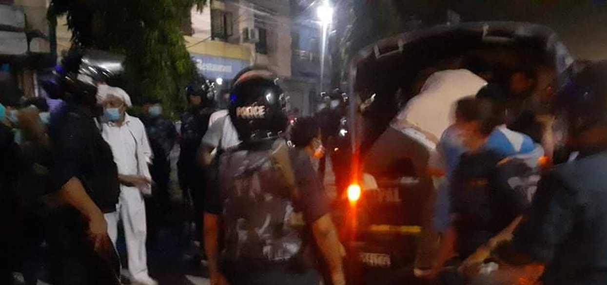 प्रदेश ५ का मुख्यमन्त्री पोखरेलको गाडी तोडफोड, ९ जना पक्राउ