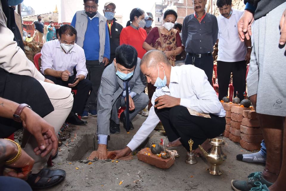 ३ करोड २० लाख बढी लागतमा कार्यालय भवन बनाउँदै कामनपा वडा २२