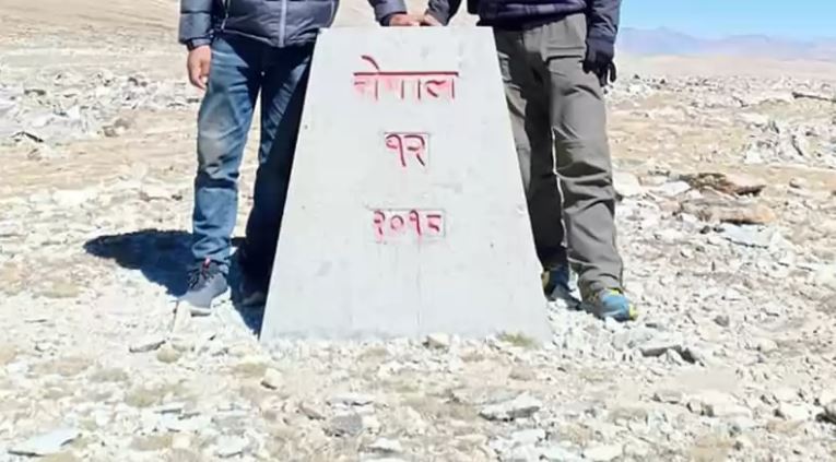 चीनले नाम्खाको १२ नम्बरको सीमास्तम्भ फेरेको आशंका !