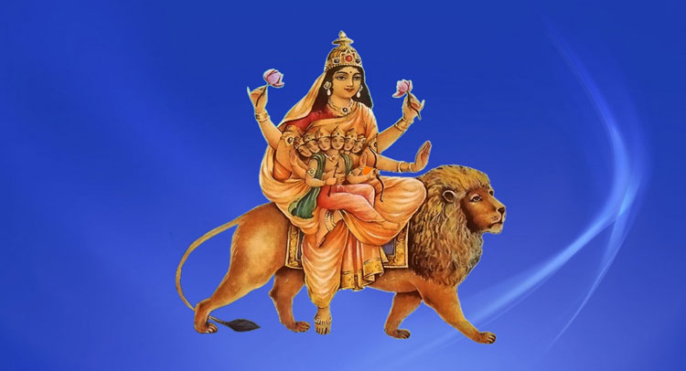 नवरात्रको आज पाँचौं दिन: देवी स्कंदमाताको पूजा-आराधना गरिँदै
