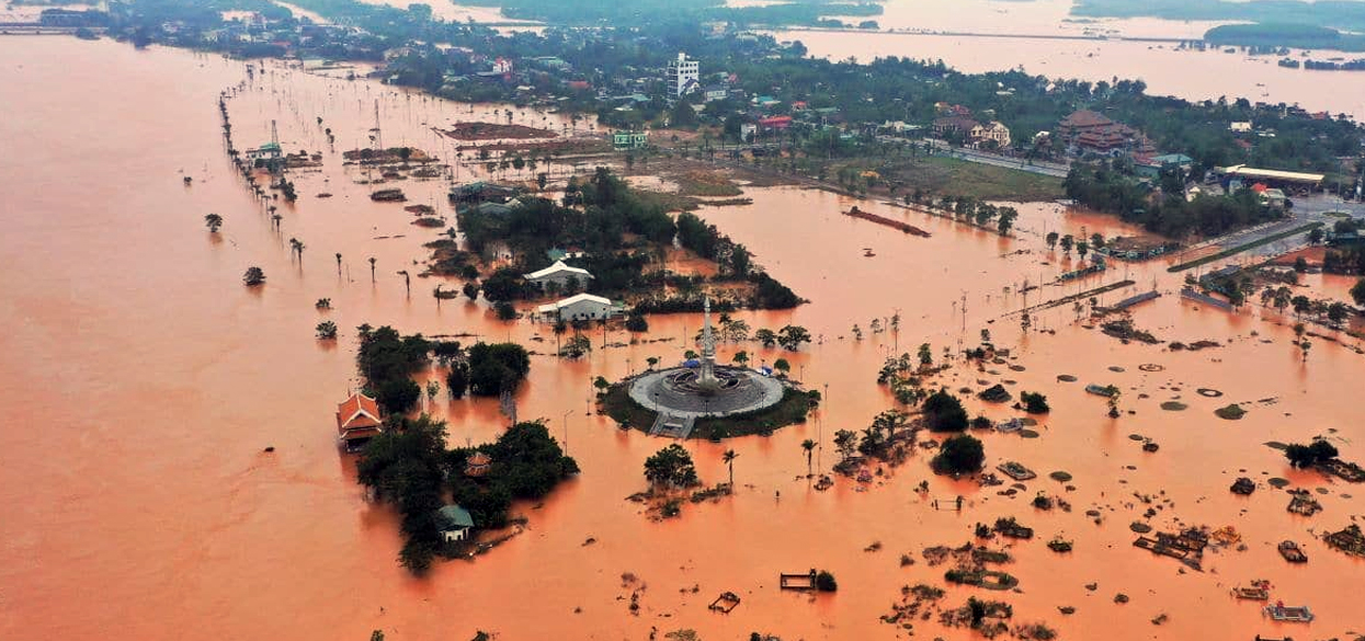 भियतनाममा भीषण बाढी, ५५ जनाको मृत्यु