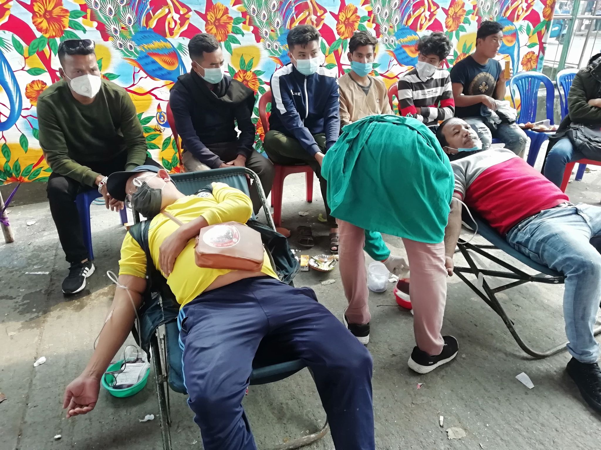 रिलायन्स लाइफ इन्स्योरेन्स धरानद्धारा रक्तदान