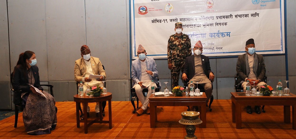 कोरोनाबारे सचेतना फैलाउन जनप्रतिनिधि घर–घरमा पुुगौँ : अध्यक्ष तिमिल्सिना