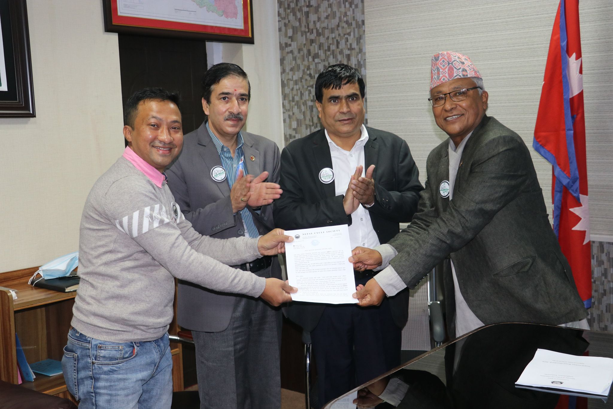 ‘सबै शहरी सडकमा साइकल लेन बन्नुपर्छ’ शहरी विकासमन्त्री