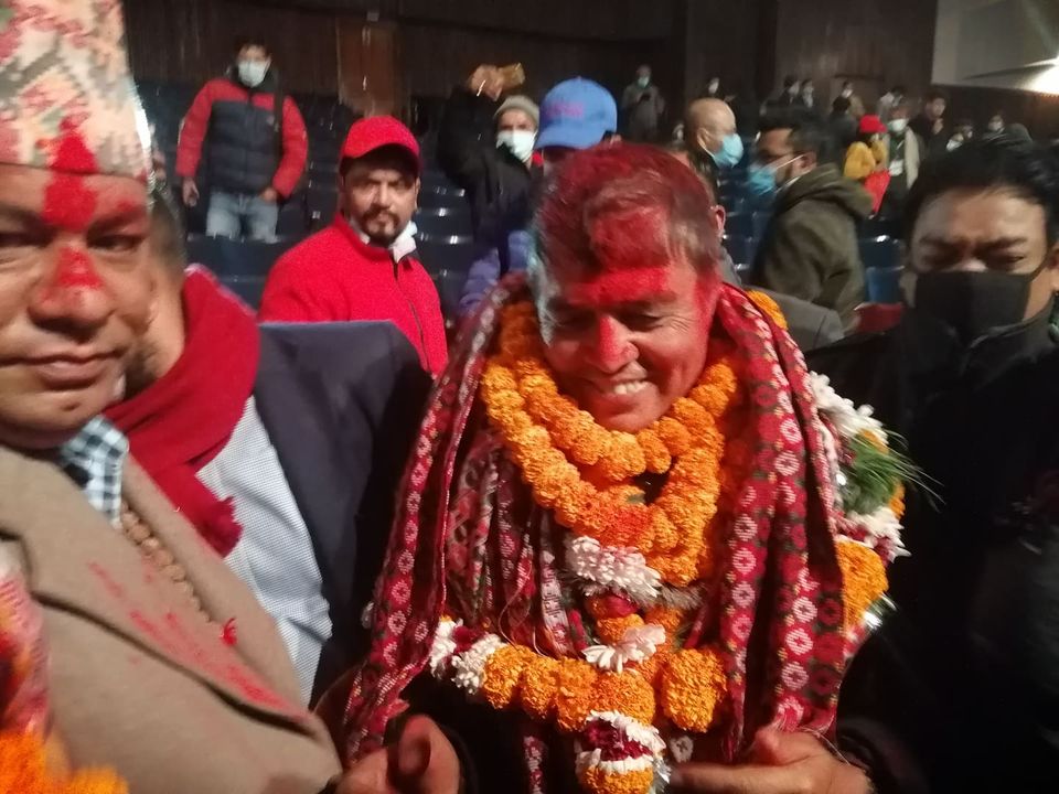 जितपछि चन्द्र ढकालले भने- ‘चुनावसँगै प्यानल सकियो, अब महासंघ एक ढिक्का हुन्छ’