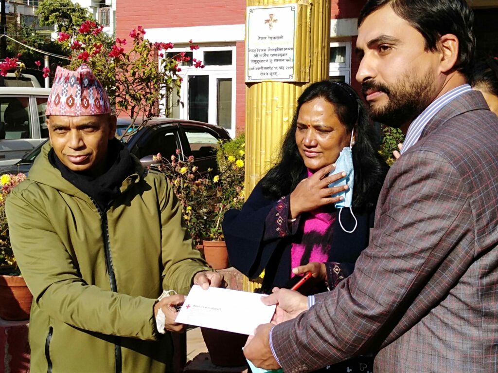 रेडक्रसको उपमहामन्त्रीमा ढकाल