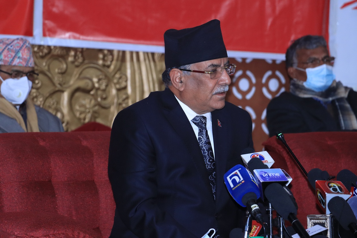 विकल्पहरु धेरै छन्, निष्कर्षमा पुग्दैछौँ : प्रचण्ड