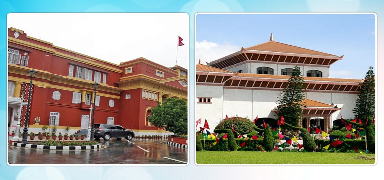संसदको विशेष अधिवेशनको माग गर्दै शीतल निवास पुगे नेकपा नेता