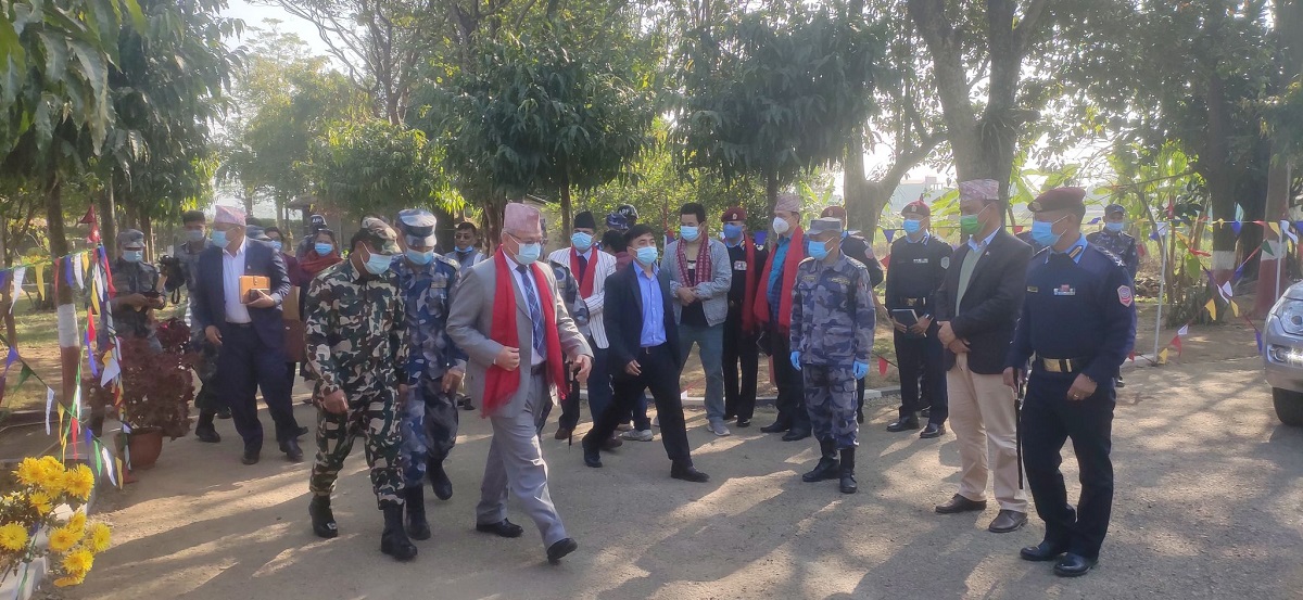 भूमि सुरक्षा गर्न बीओपी विस्तार – गृहमन्त्री थापा