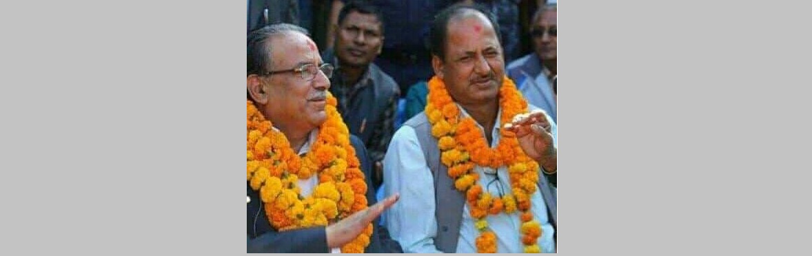 प्रचण्डको निर्वाचन क्षेत्रका प्रदेश सांसद भुर्तेल प्रधानमन्त्री ओली खेमामा