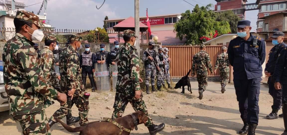 आन्दोलन चर्किन सक्ने सुरक्षा विश्लेषण, ‘हाइ अलर्ट’मा ४ वटै सुरक्षा निकाय