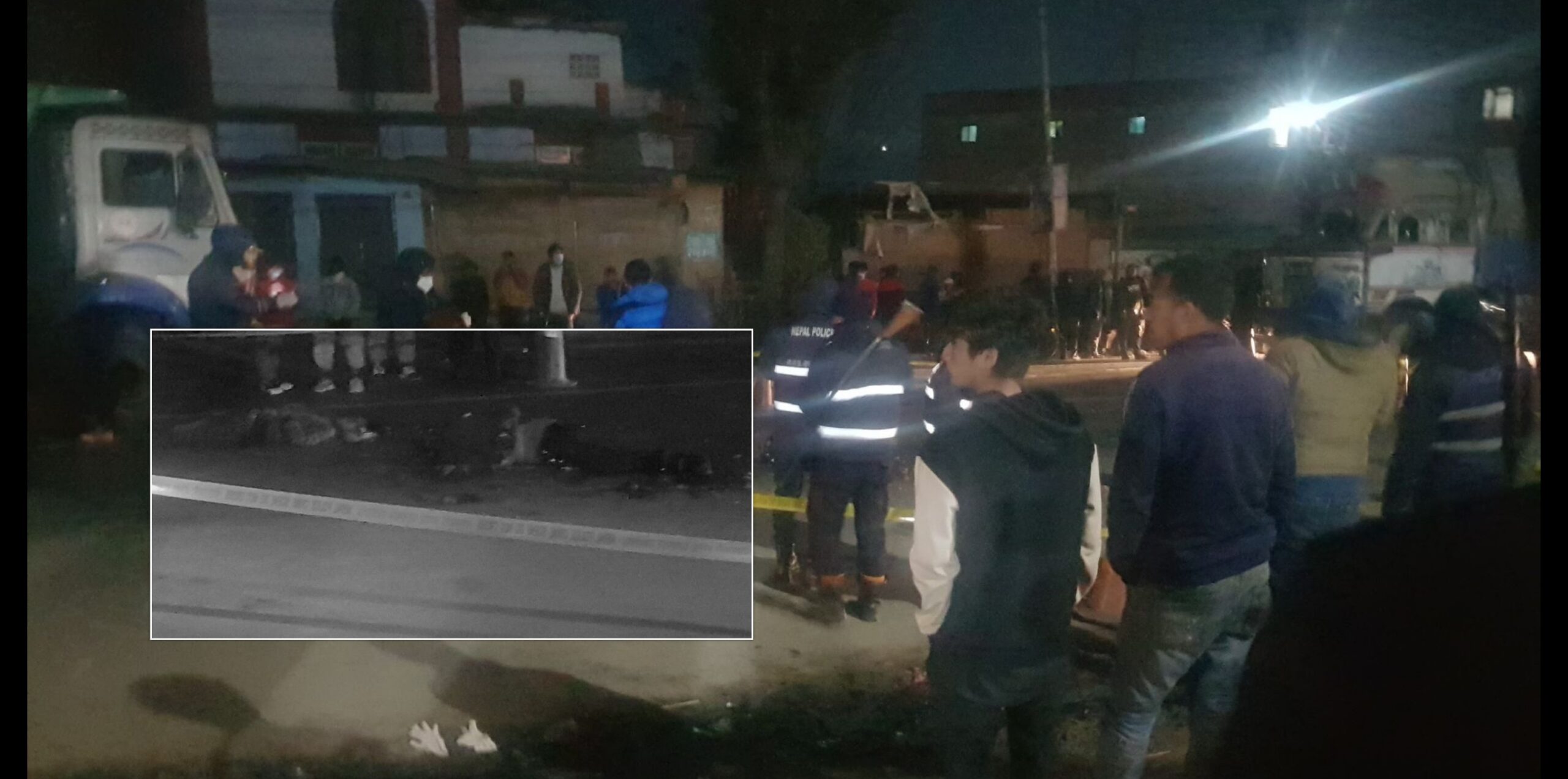 गुर्जुधारामा टिपरले लियो दुई पैदल यात्रुको ज्यान