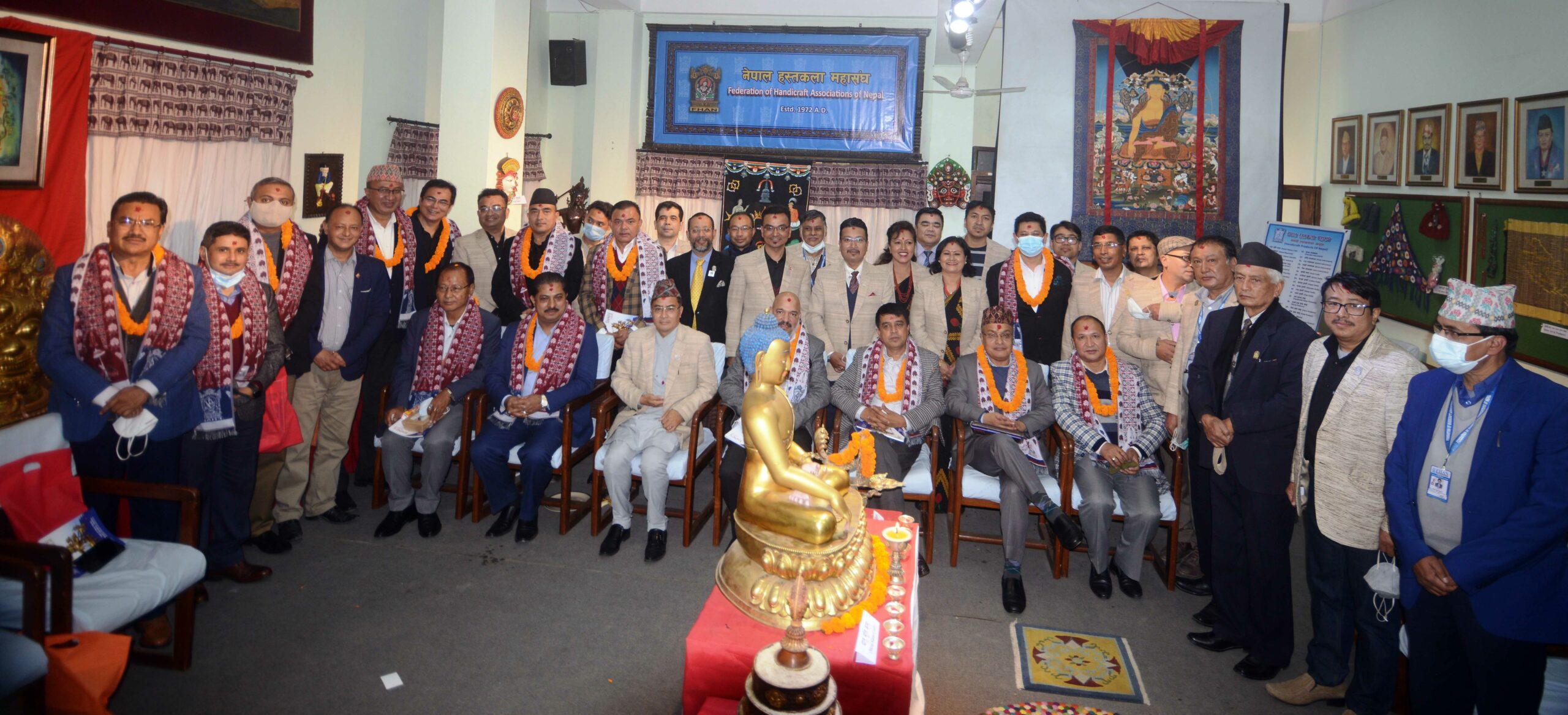 हस्तकला प्रदर्शनीमा राजदूतदेखि मन्त्रीसम्म