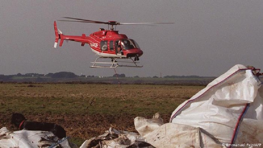 फ्रान्समा हेलिकोप्टर दुर्घटना, पाँचजना उद्धारकर्मीको मृत्यु