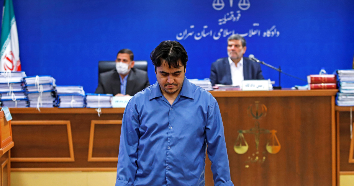 इरानमा पत्रकार रुहोल्लाह जामलाई मृत्युदण्ड
