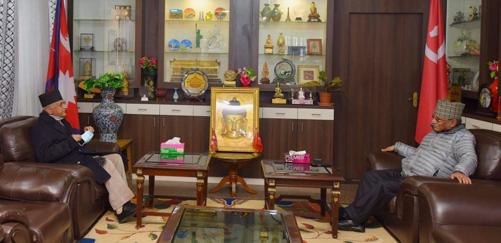 ओलीको म्याराथन भेटः सहमतिको कोसिस कि प्रचारमात्रै ?