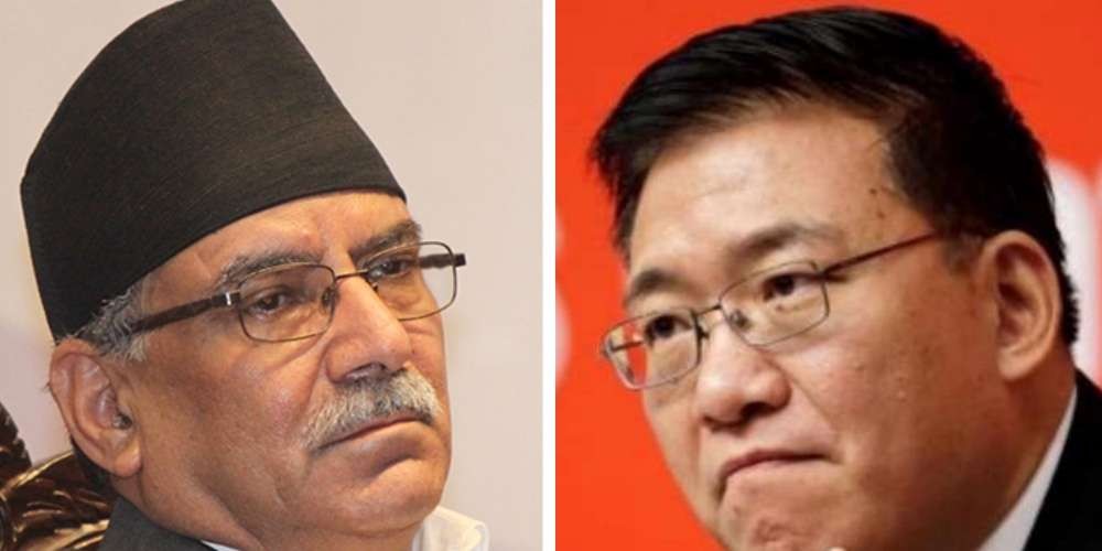 प्रचण्डलाई भेट्न खुमलटार पुग्यो चिनियाँ टोली