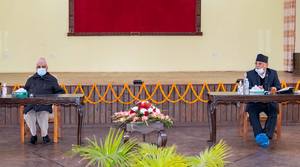 नेकपा बैठक सकियाे, भाेलि फेरि बस्ने