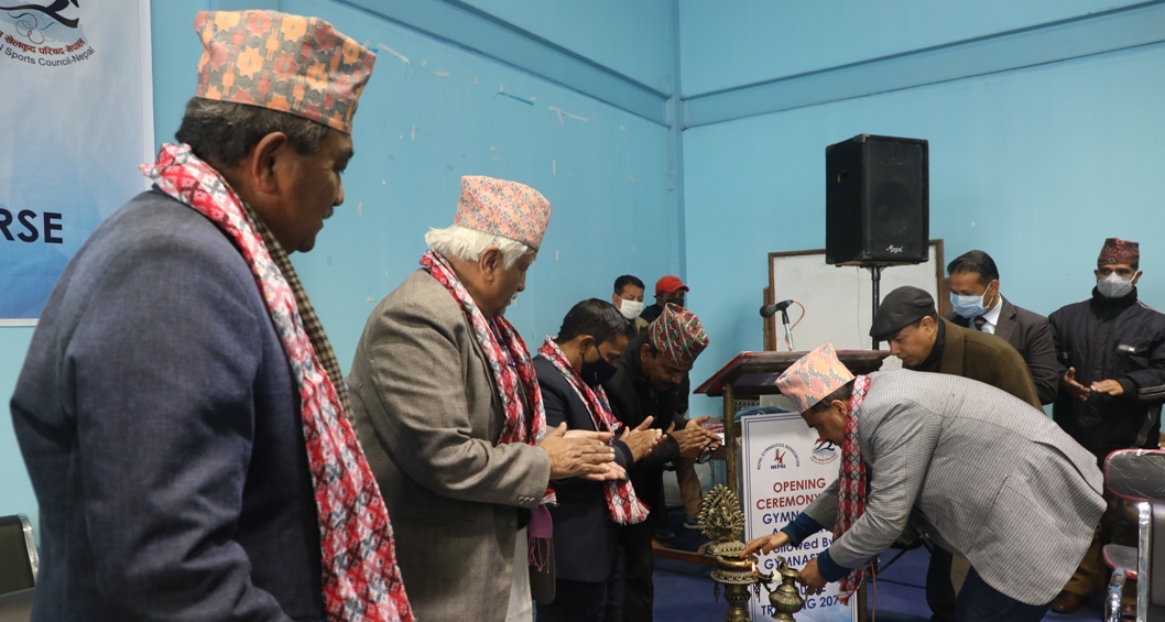 राखेप हातामा जिम्न्याष्टिक एकेडेमीको उद्घाटन
