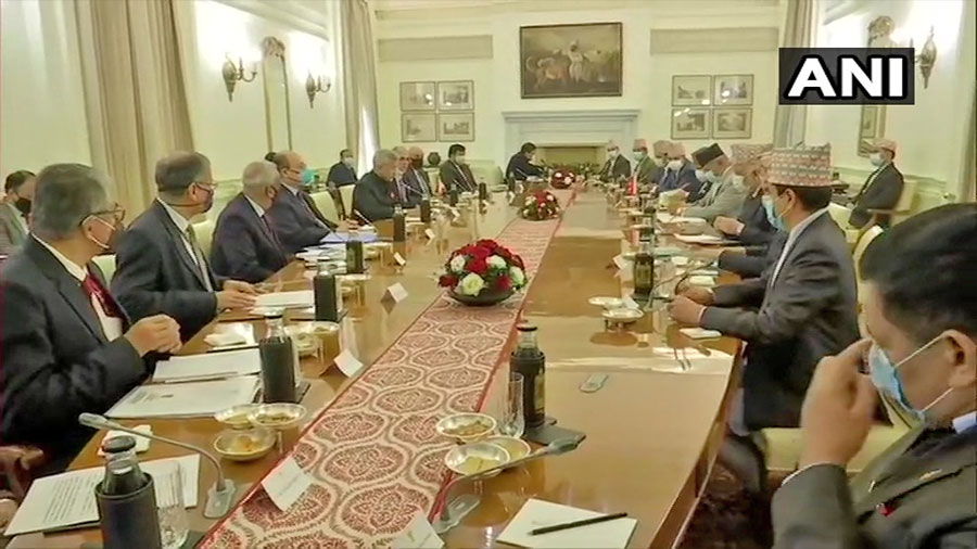 नेपाल–भारत परराष्ट्रमन्त्रीस्तरीय बैठक शुरु