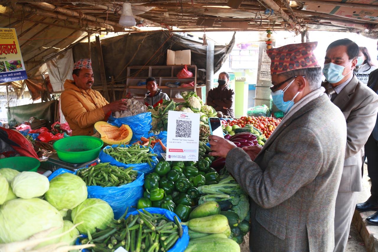 ग्लोबल आइएमई बैंकद्वारा नगदरहित कारोबार प्रवर्द्धन सुरु